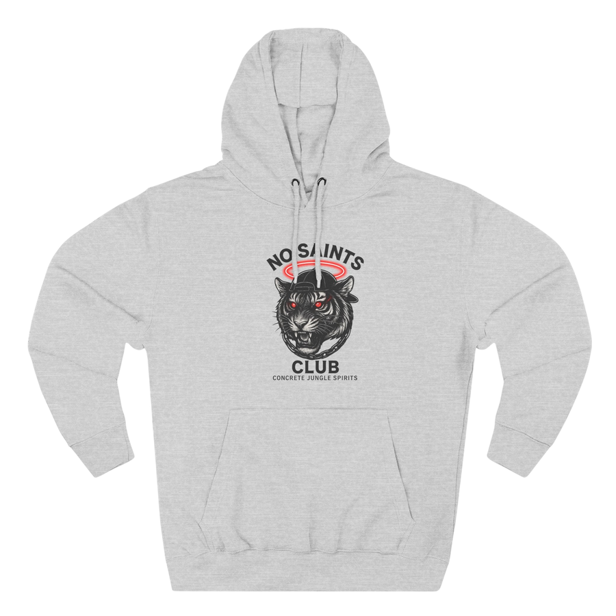 No Saints Club Fleece Hoodie - Gray