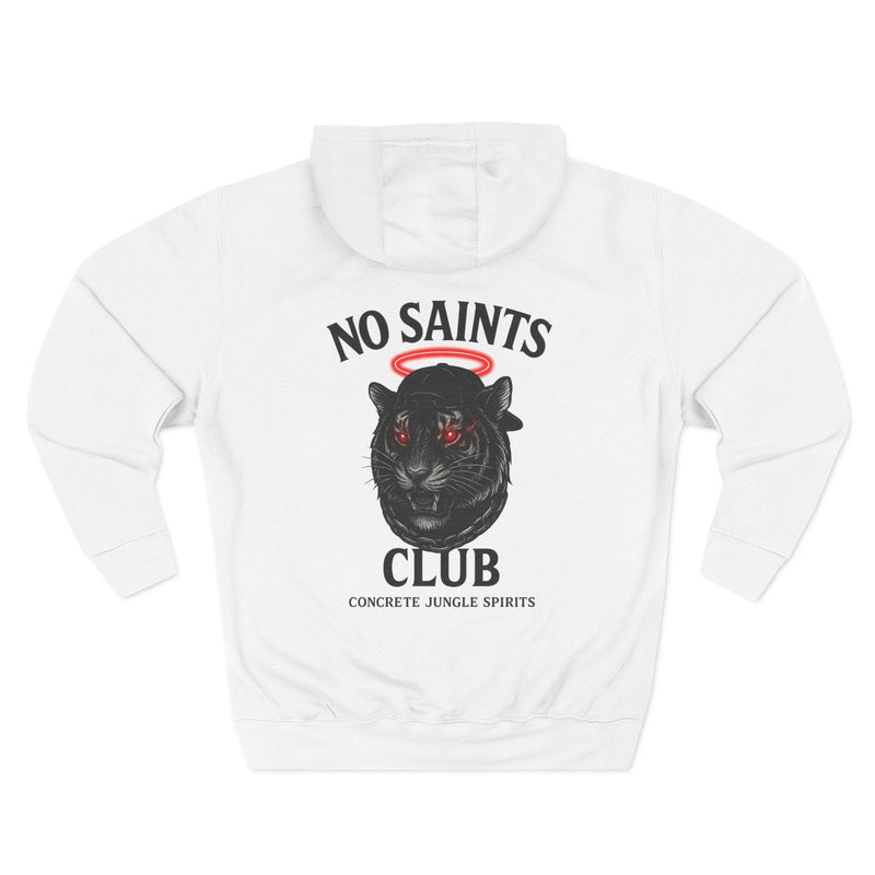 No Saints Club Fleece Hoodie - White