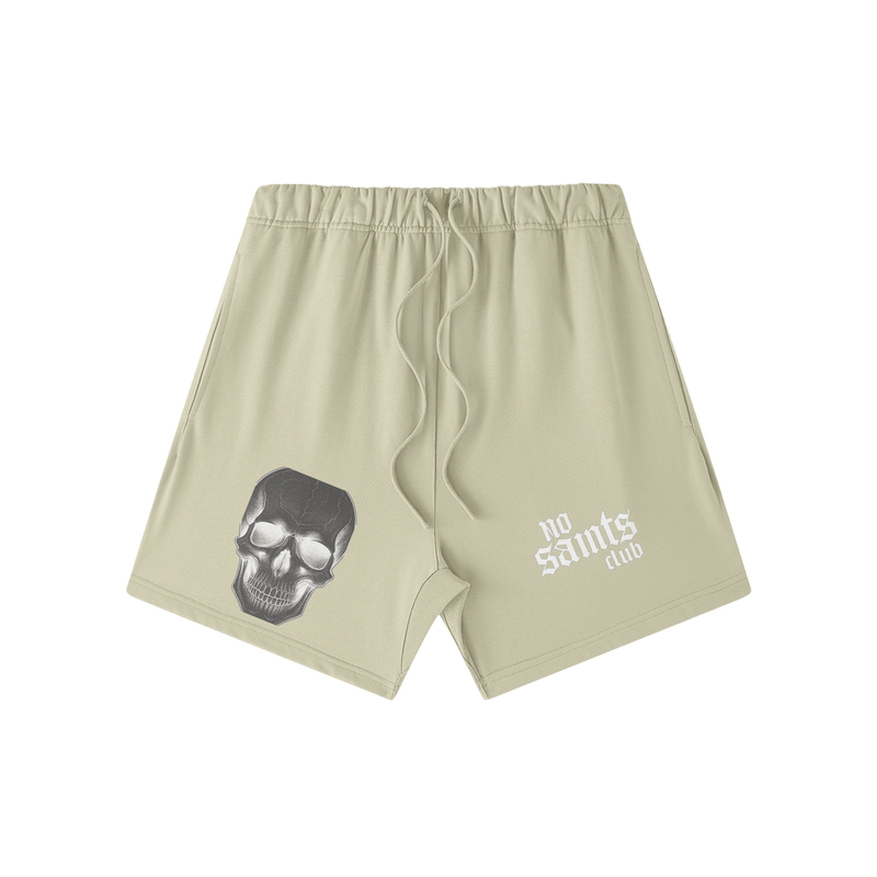 No Saints Club Mesh Shorts - BONE DUST
