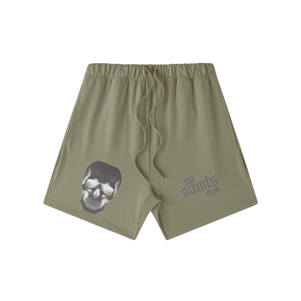 No Saints Club Mesh Shorts - DEAD OLIVE
