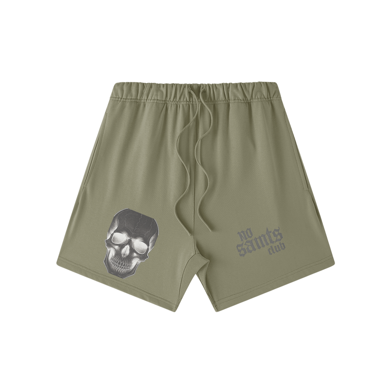 No Saints Club Mesh Shorts - DEAD OLIVE