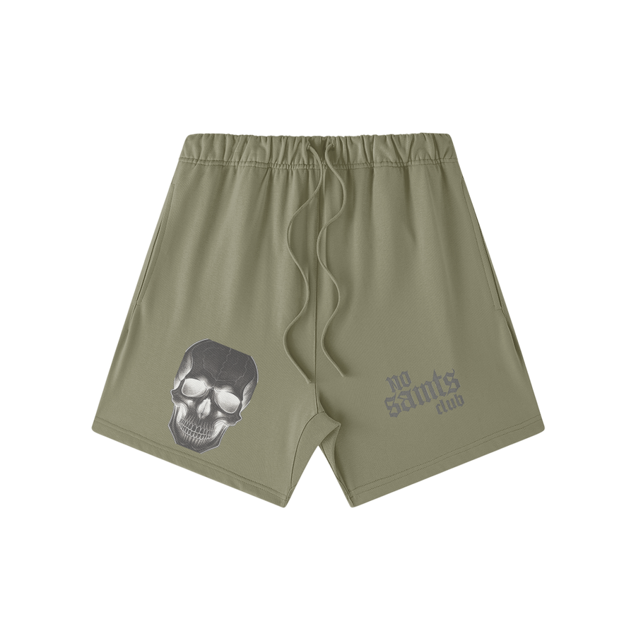 No Saints Club Mesh Shorts - DEAD OLIVE