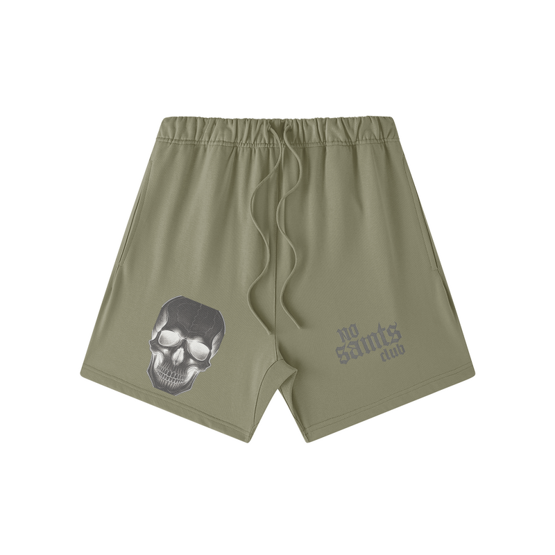 No Saints Club Mesh Shorts - DEAD OLIVE