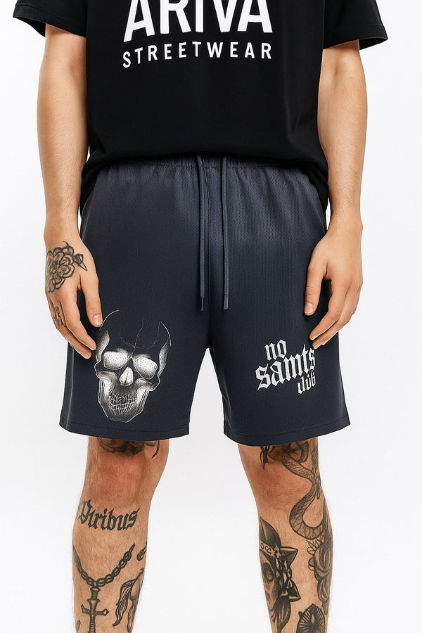No Saints Club Mesh Shorts - MIDNIGHT WRAITH — hover