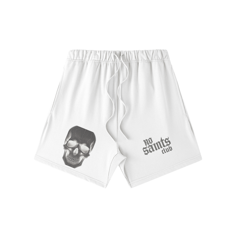 No Saints Club Mesh Shorts - PIANO WHITE