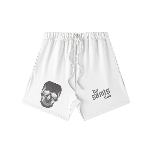 No Saints Club Mesh Shorts - PIANO WHITE