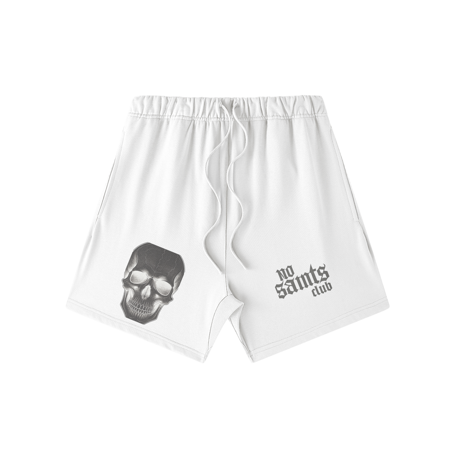 No Saints Club Mesh Shorts - PIANO WHITE