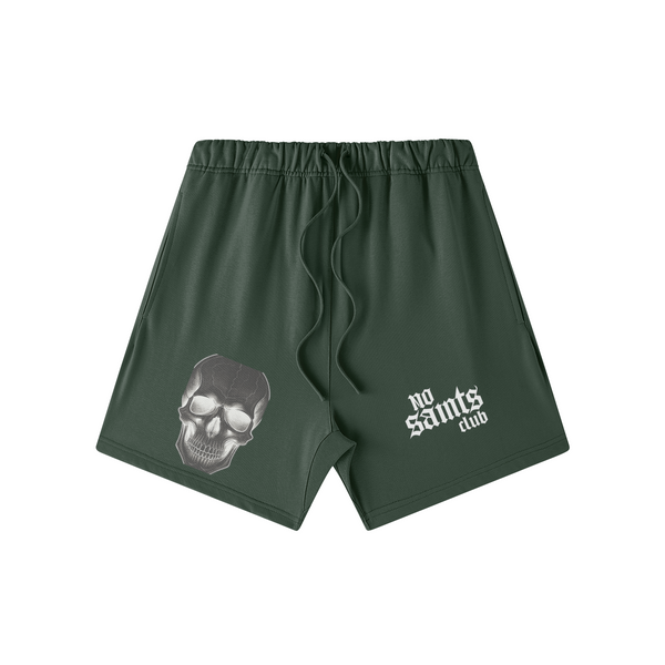 No Saints Club Mesh Shorts - SINISTER PINE