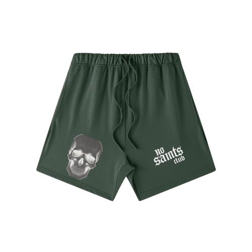 No Saints Club Mesh Shorts - SINISTER PINE