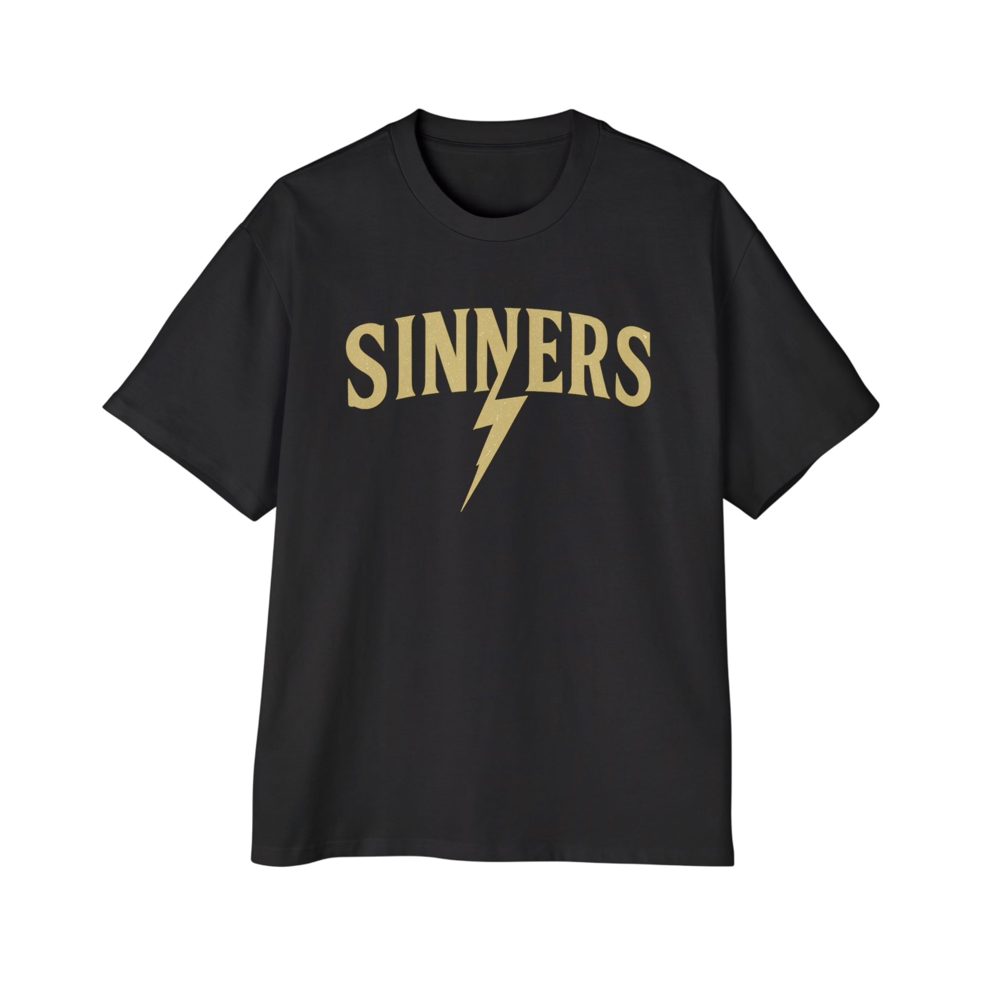 No Saints Club Sinners Black Graphic Tee - Black / S