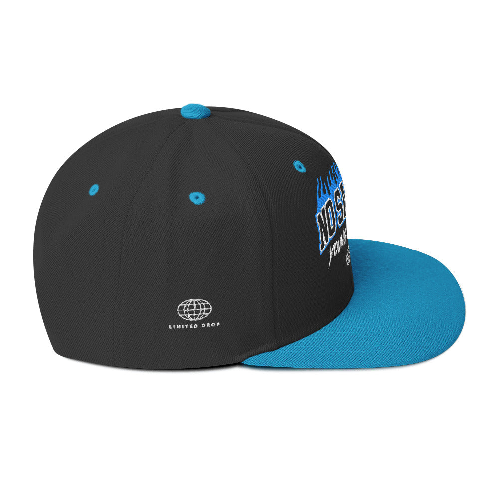 No Saints Young Sinners Snapback Hat - Black / One size