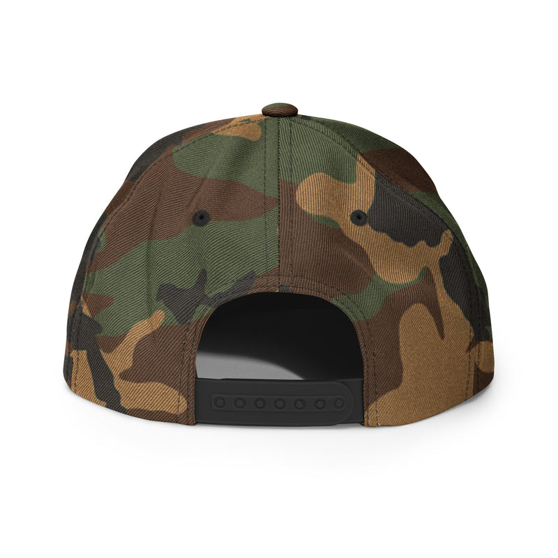 No Saints Young Sinners Camo Snapback Hat