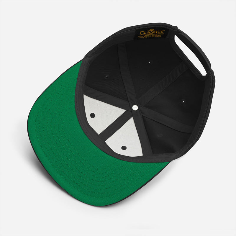 No Saints Young Sinners Green Black Snapback Hat