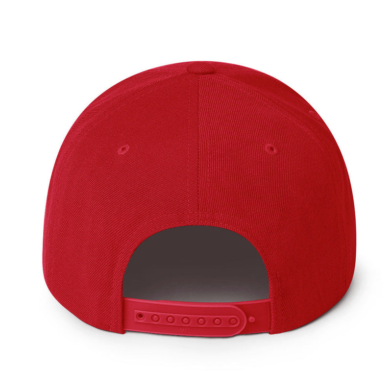 No Saints Young Sinners Red Snapback Hat