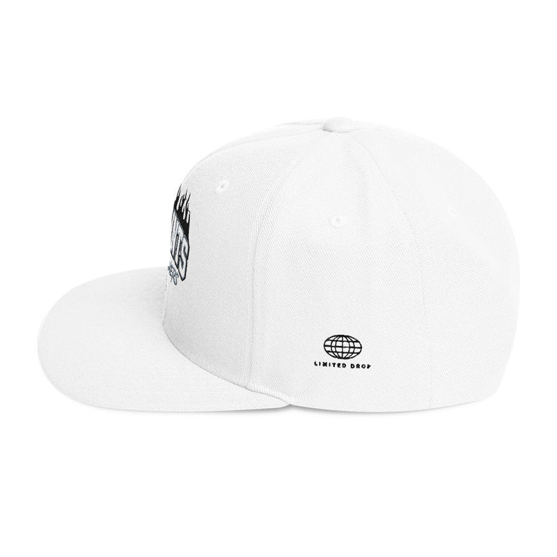 No Saints Young Sinners White Snapback Hat