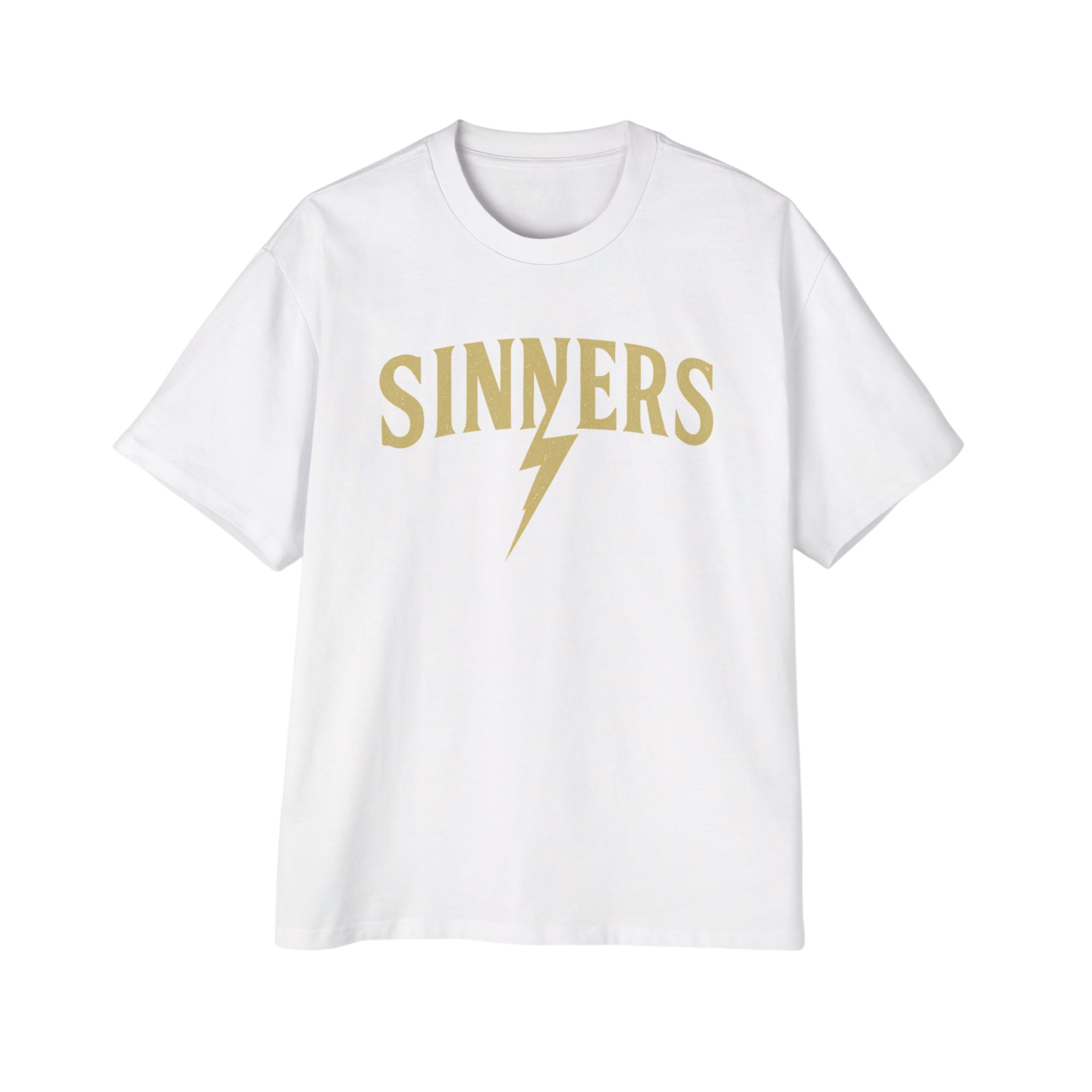 NSC Sinners White Graphic Tee - White / S