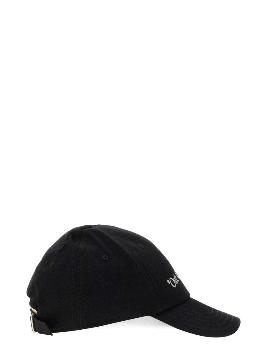 OFF-White BASEBALL HAT WITH LOGO - Black / One size