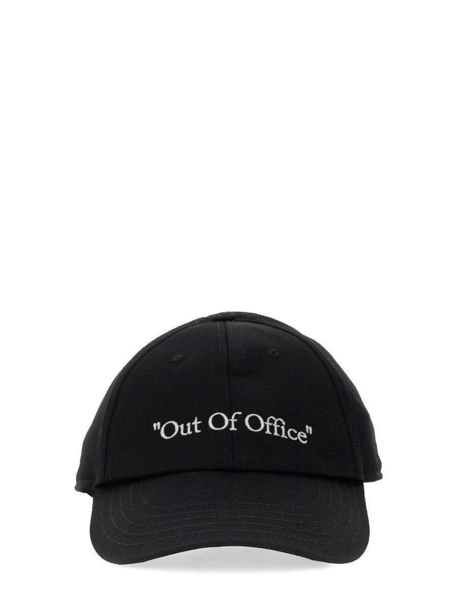 OFF-White BASEBALL HAT WITH LOGO - Black / One size