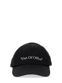 OFF-White BASEBALL HAT WITH LOGO - Black / One size