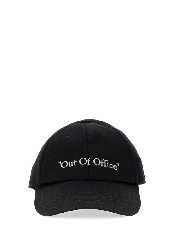 OFF-White BASEBALL HAT WITH LOGO - Black / One size