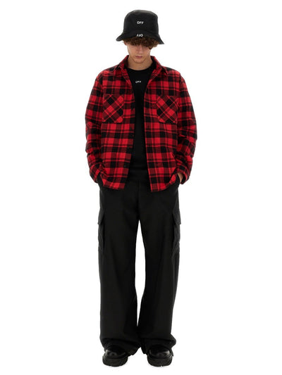 OFF-White CHECK PRINT SHIRT – hover