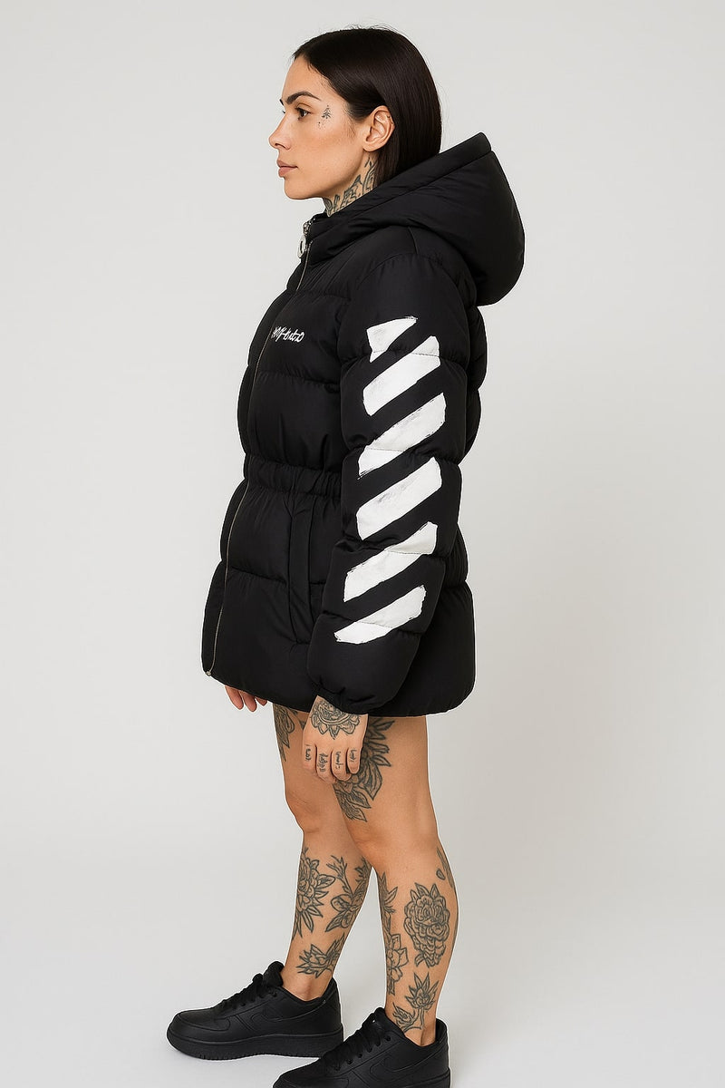 OFF-White PIUMINO CON ZIP DIAG JACKET