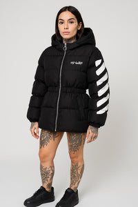 OFF-White PIUMINO CON ZIP DIAG JACKET