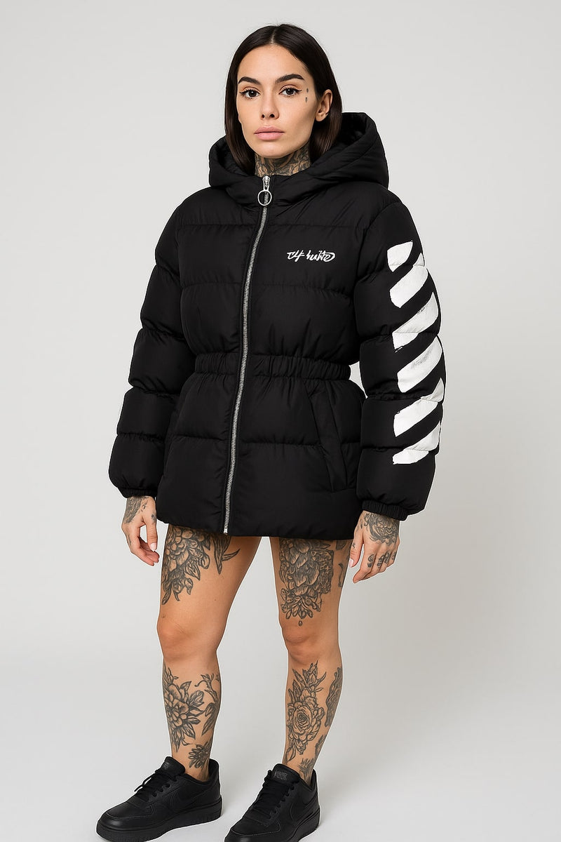 OFF-White PIUMINO CON ZIP DIAG JACKET