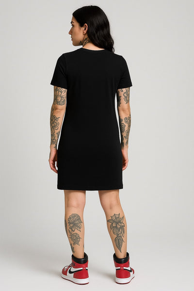 OFF-White Print plain ribbed dress – hover