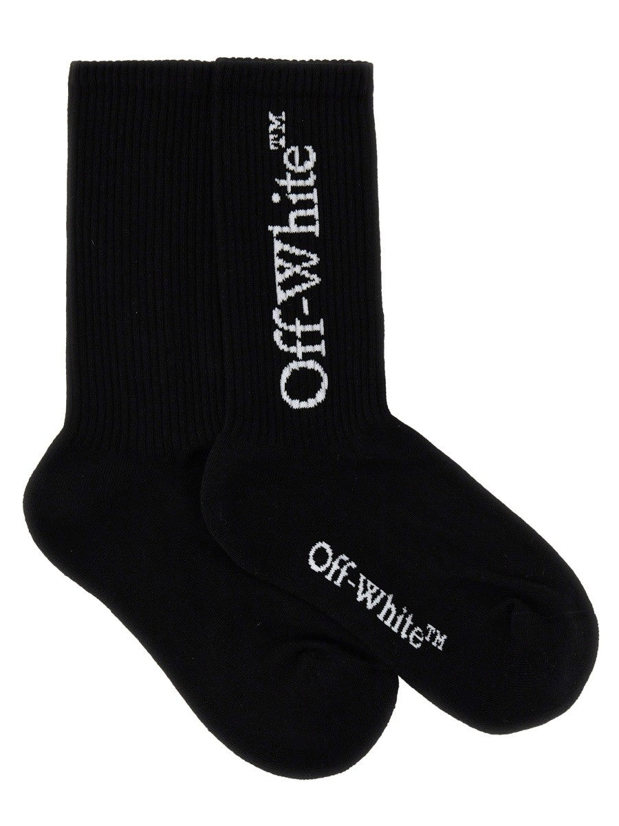 OFF-White SOCK WITH LOGO - Black / One size