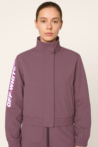 OFF-White SWEATSHIRT WITH LOGO BANDS