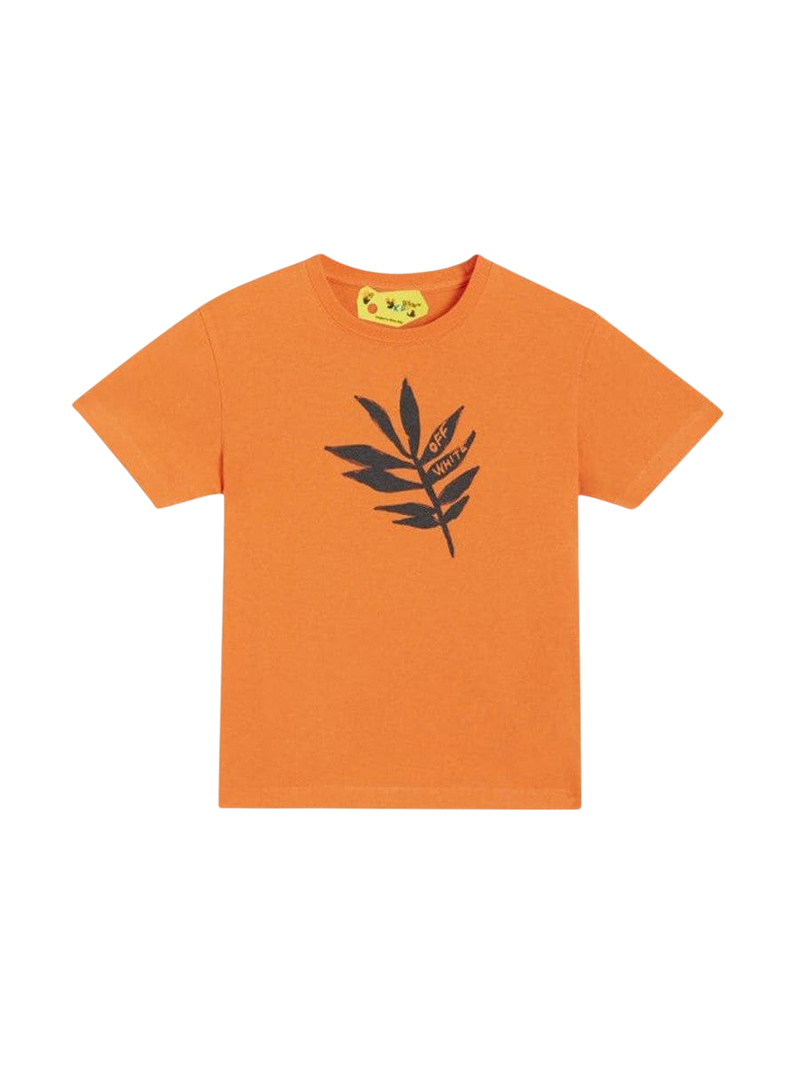OFF-White T-SHIRT IN JERSEY DI COTONE STAMPATO
