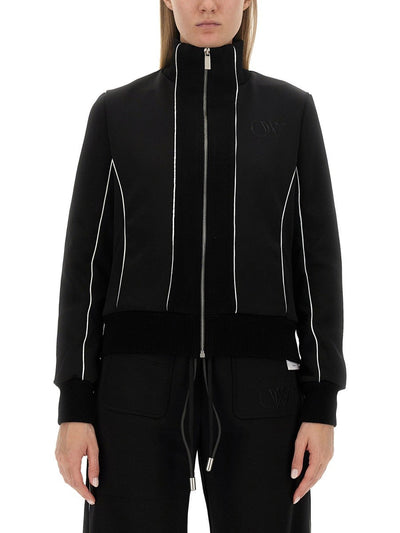 OFF-White TECHNICAL FABRIC JACKET - Black / 40