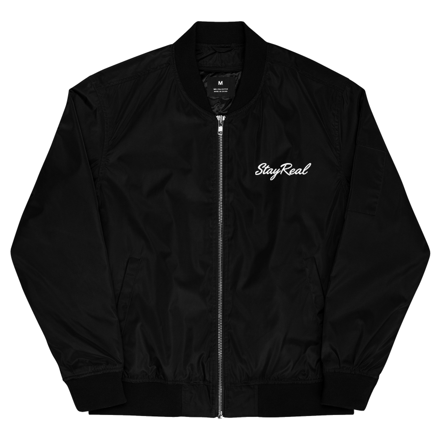 Premium recycled bomber jacket