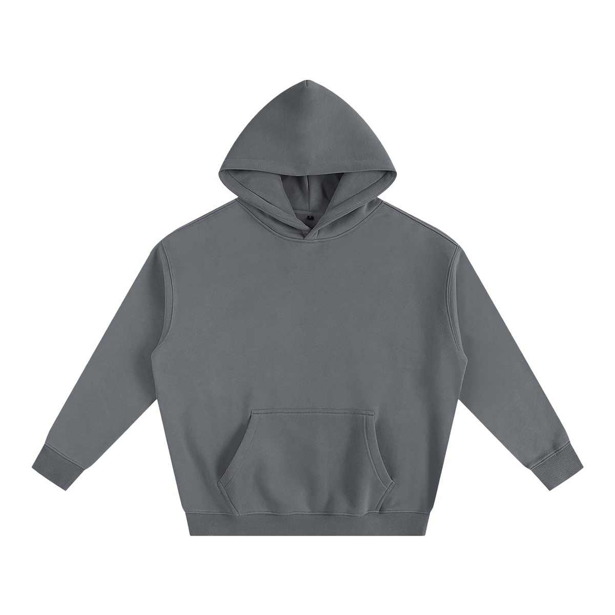 Gray Hooded Sweatshirt in Oversize Fleeced Hoodie Gray for cozy comfort and style