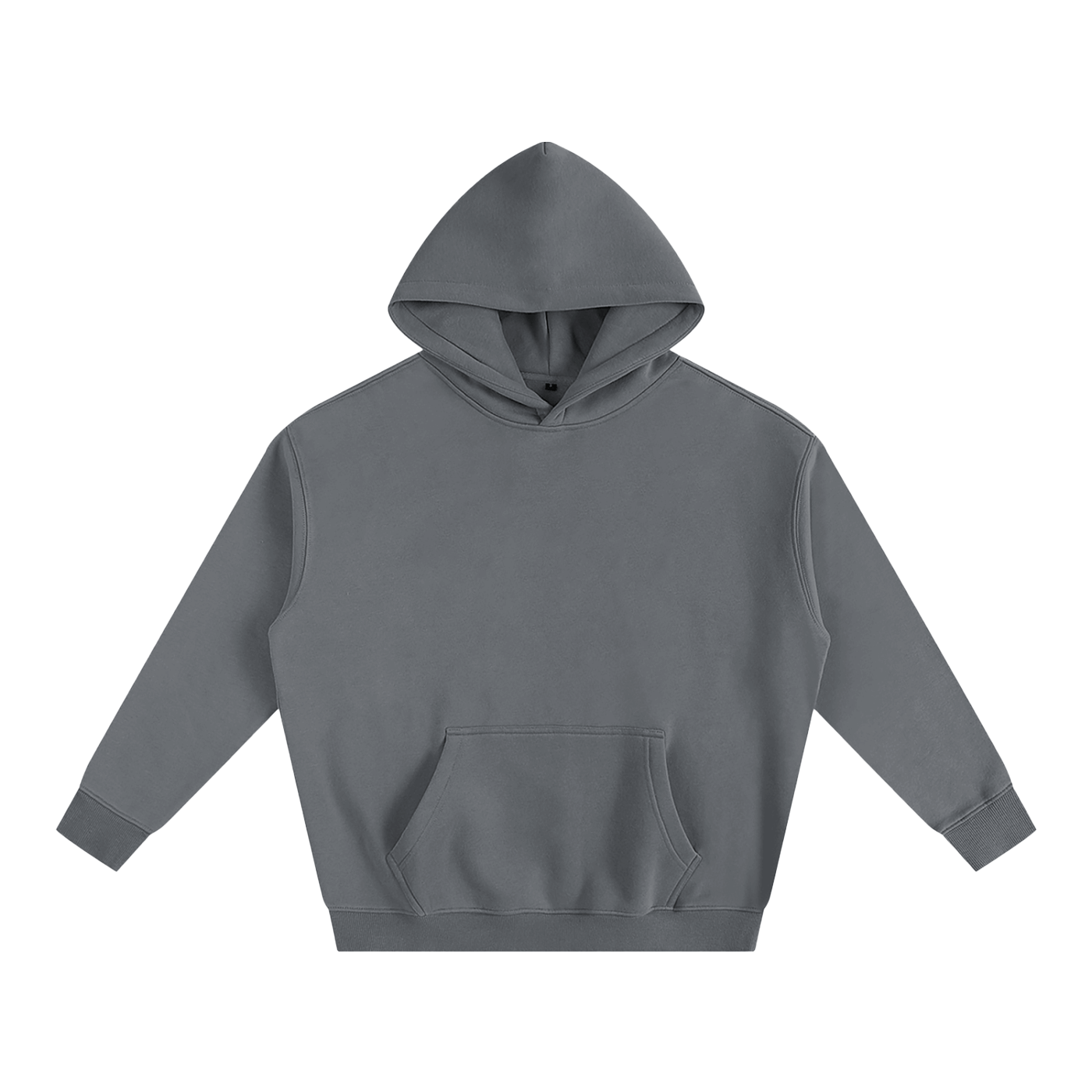 Gray Hooded Sweatshirt in Oversize Fleeced Hoodie Gray for cozy comfort and style