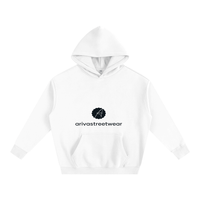 Oversize Fleeced Hoodie in white with a stylish hooded design