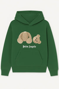 Palm Angels BEAR HOODIE - 100% Cotton