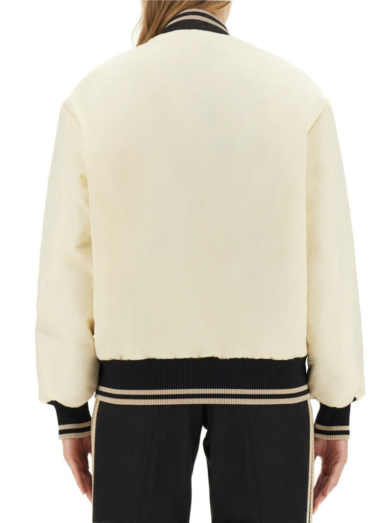 Palm Angels BOMBER JACKET - White