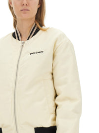Palm Angels BOMBER JACKET - White - White / S