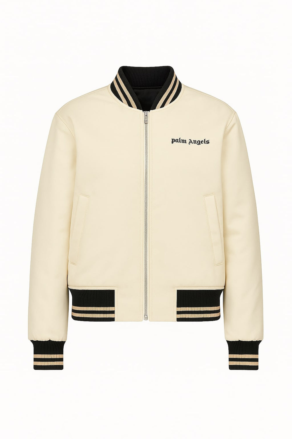 Palm Angels BOMBER JACKET - White - White / S