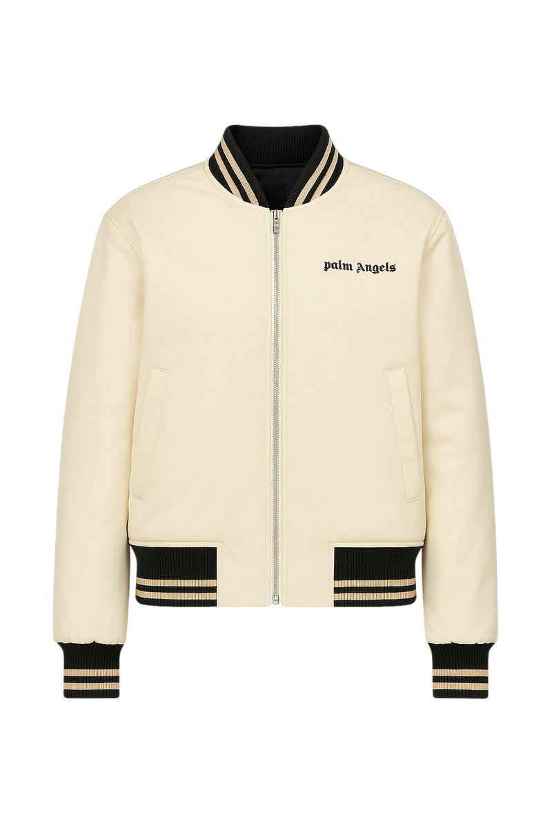 Palm Angels BOMBER JACKET - White