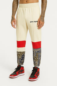 Palm Angels CAMO TRACK PANT - Beige / 12