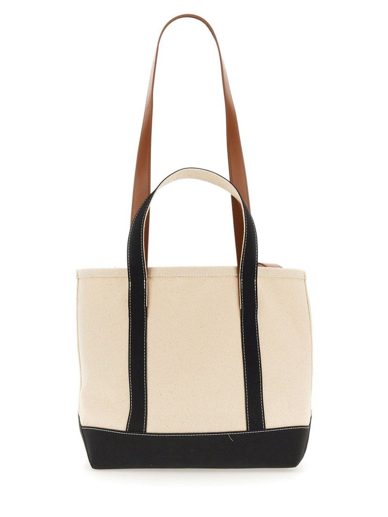 Palm Angels Canvas Logo Tote Bag