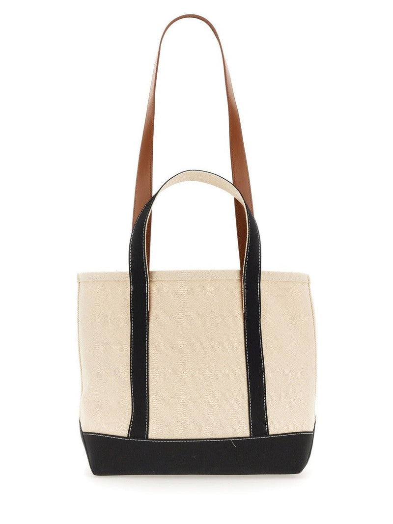 Palm Angels Canvas Logo Tote Bag