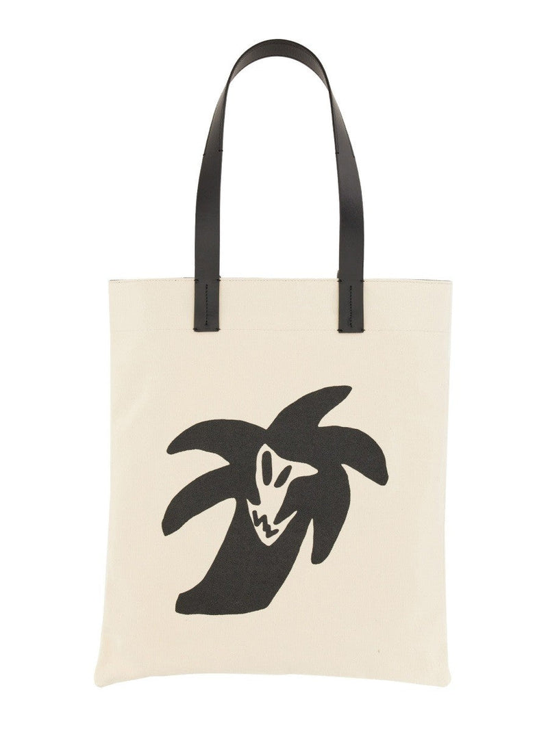 Palm Angels Canvas Tote Bag
