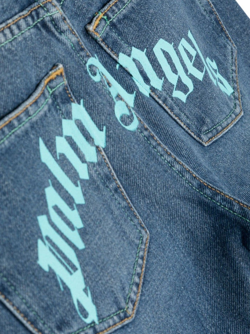 Palm Angels CURVED STONE DENIM