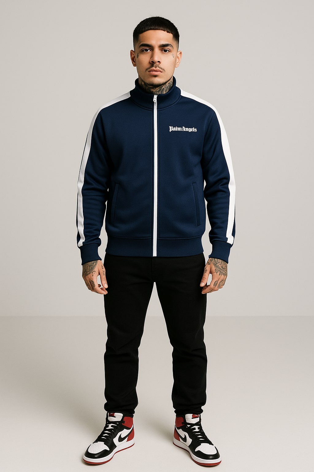 Palm Angels GIACCA SPORTIVA CON LOGO