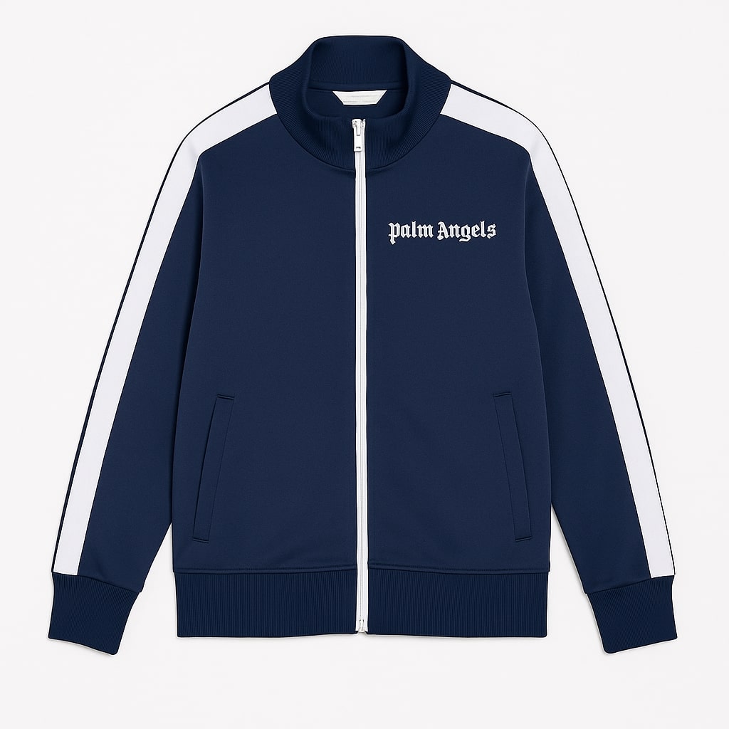 Palm Angels GIACCA SPORTIVA CON LOGO - 10 / Navy