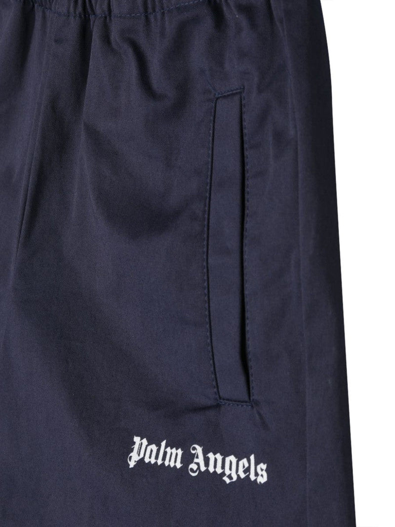 Palm Angels LOGOTYPSHORT - MARINBLÅ